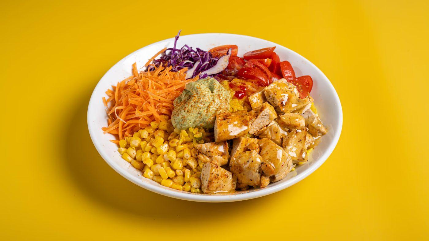 Chicken Rainbow Bowl