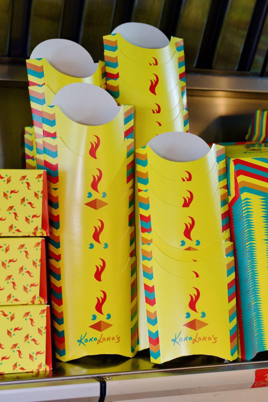 Kokolokos packaging pattern detail